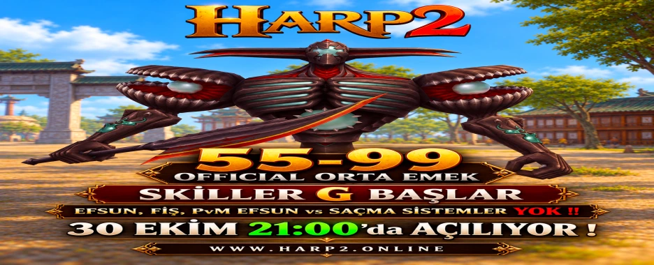 Harp2 Online | 55-99 Official Orta Dereceli PVP